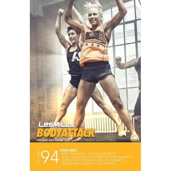 BODY ATTACK 94 VIDEO+MUSIC+NOTES